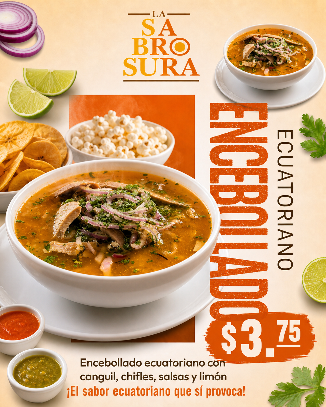 Encebollado $3.75